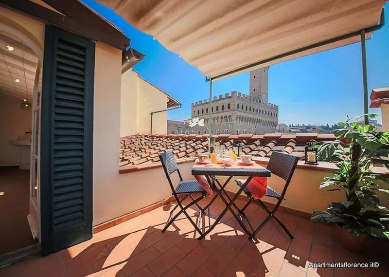Apartments Florence - Piazza Signoria Terrace - Breathtaking View