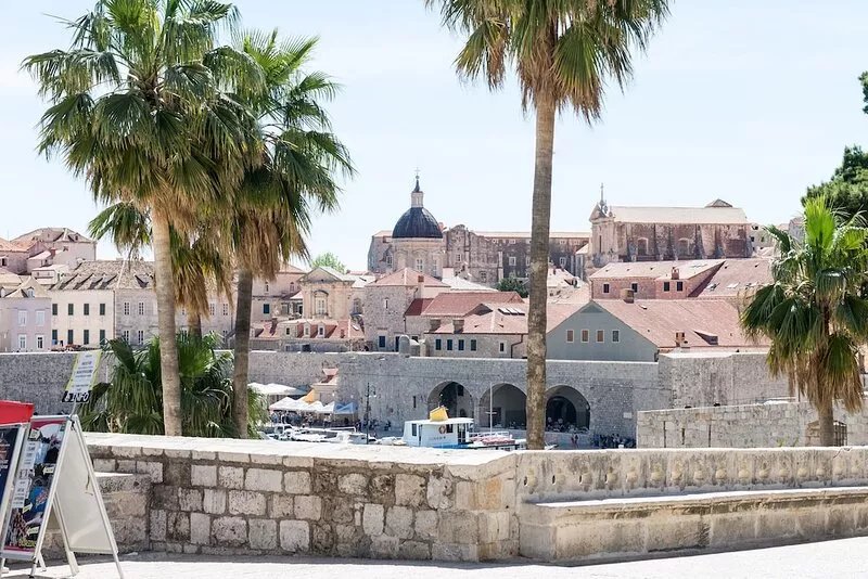 Only a step to the Old city gates