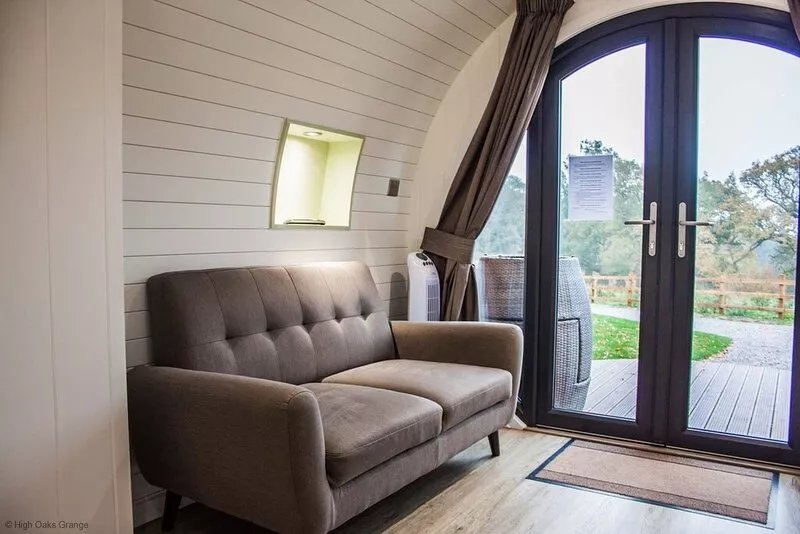 Foxtail Glamping Pod - sleeps 2 | Gold Award winning