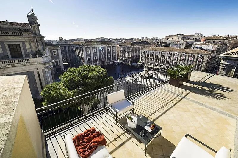 Penthouse - Apartment in Catania, 4 People, Wifi, A/C