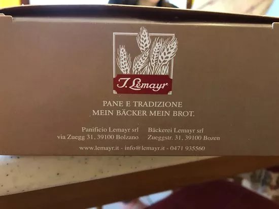 Lemayr Pane E Tradizione