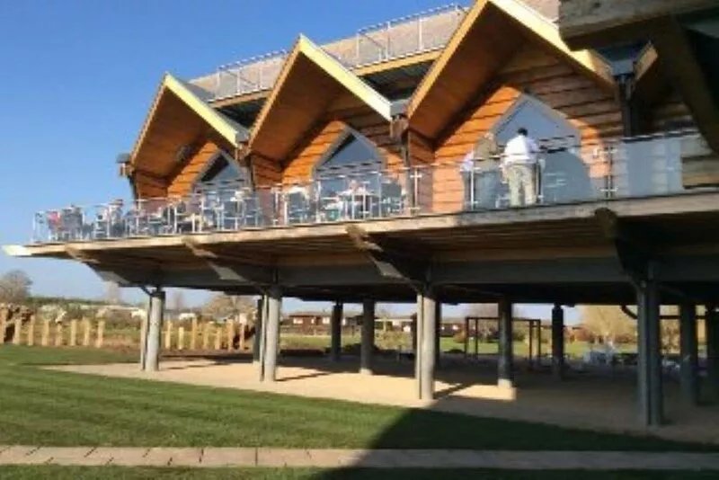 River Retreat Lodge is front line with panoramic views over the river Avon.