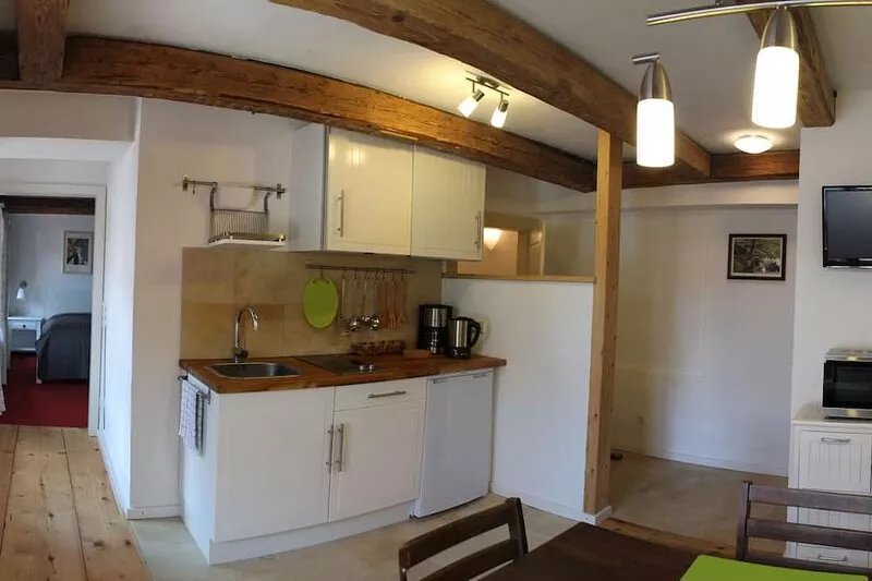 newly furnished apartment in the center Because home for 2 persons