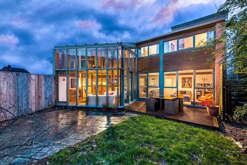 Architect designed Eco House in small village on the Wye Valley Walk