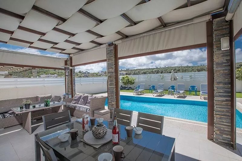 Protaras Holiday Villa AN8 -  Gorgeous 4BDR Central Protaras Villa with Pool