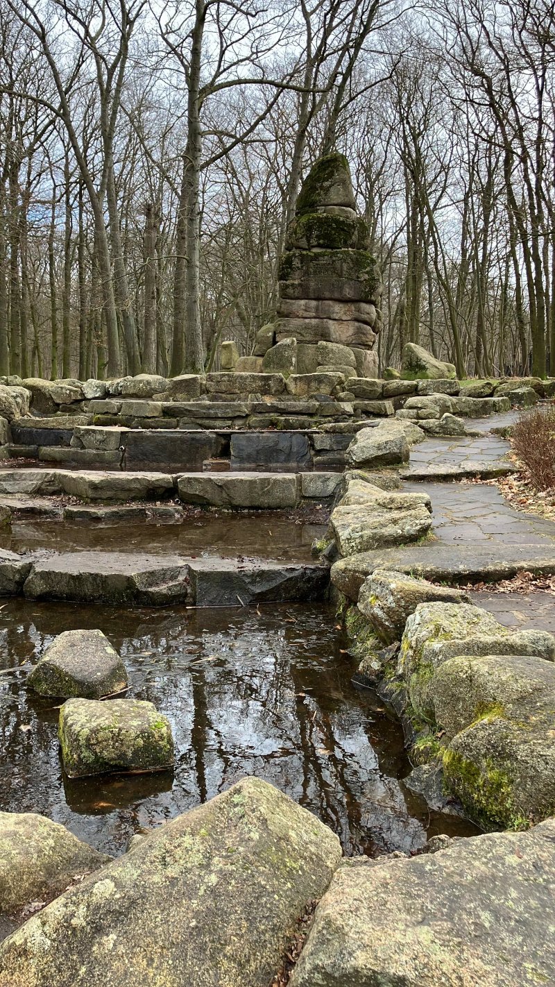 Brunnen Wasserfall Prinz Albrecht