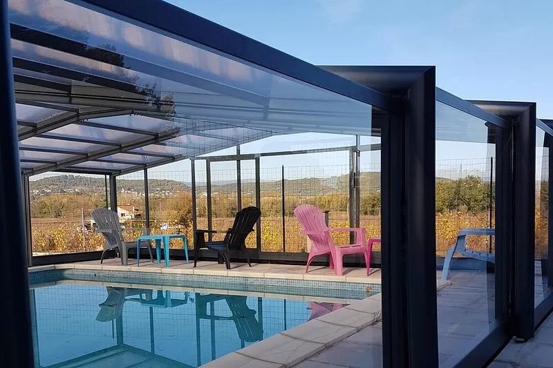 At the foot of the vineyards, furnished*** 120 m2, 3 bedrooms, swimming pool
