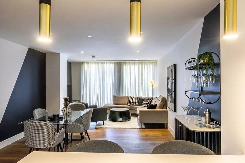 A premium stay that sleeps 4 guests  in 2 bedrooms