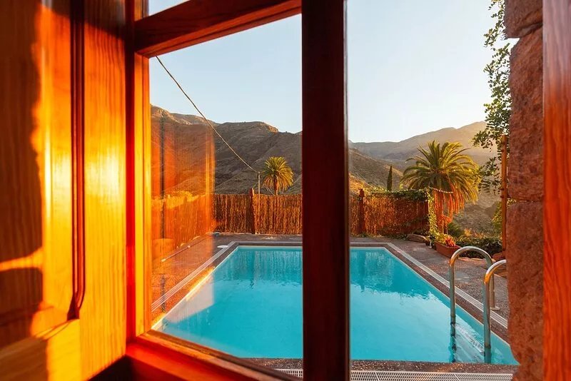 Holiday home Casa Tamadaba, private pool, beach 2km, hiking, nature park, AGAETE
