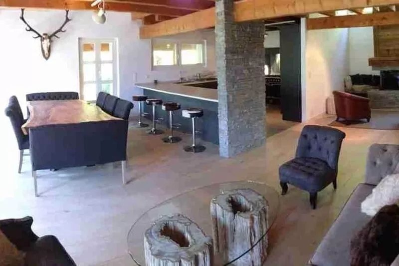 Stunning Luxury Chalet Renovated With Incredible Views of the Eiger