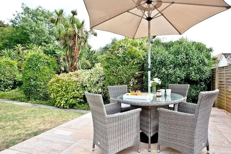 A first floor, two bedroom apartment with a large garden in a quiet residential