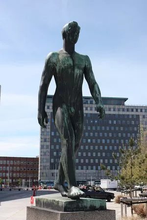 Skulpturen Somanden