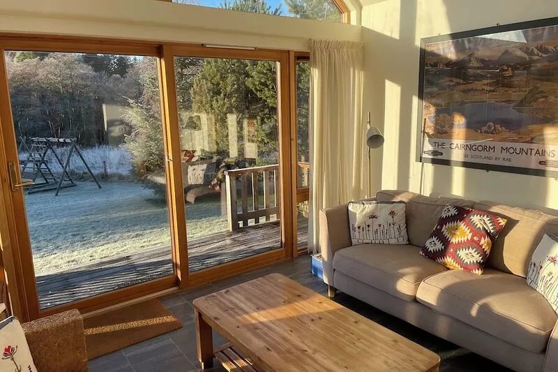 4 bedroom house with large garden  in Cairngorms -  ideal for families
