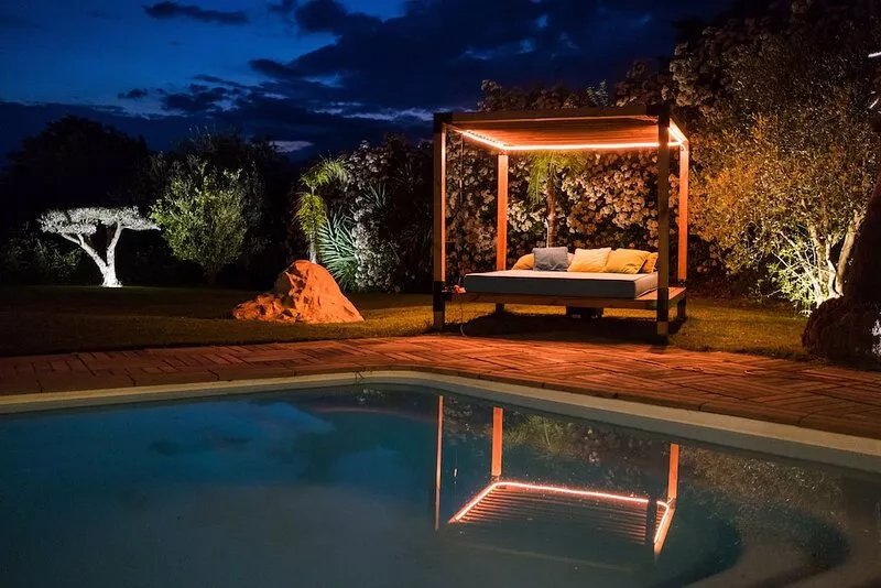 Villa Angel - Panoramic view with magnificent swimming pool and pool house