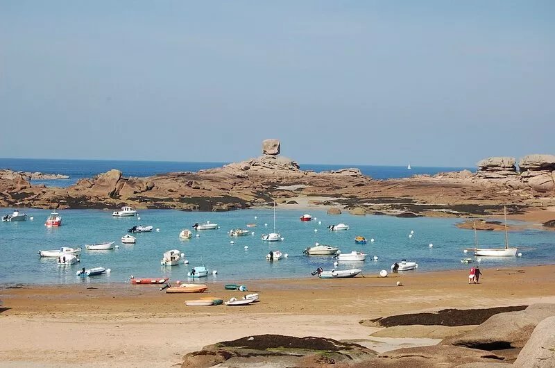 LINOTTE" rental, Trégastel, sea, beach 100 m away, promenade, Côte