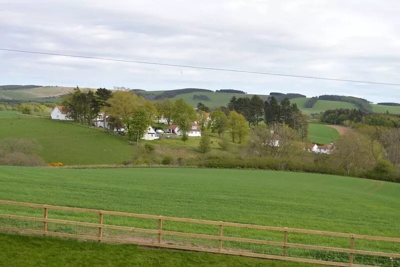 Country location with superb views over the Lammermuir Hills