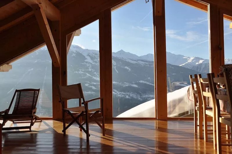 Traditional Savoyard chalet