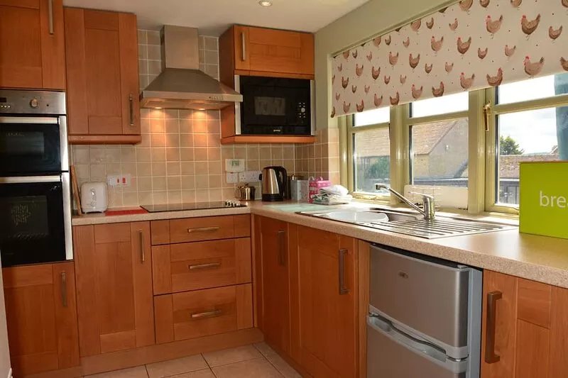 Norton cottage is set on a private estate.