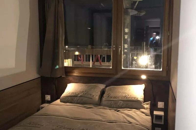 Plagne Center, exceptional location, new apartment at the foot of the slopes