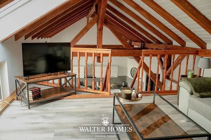 Fachwerkcharme: Living in a large maisonette apartment