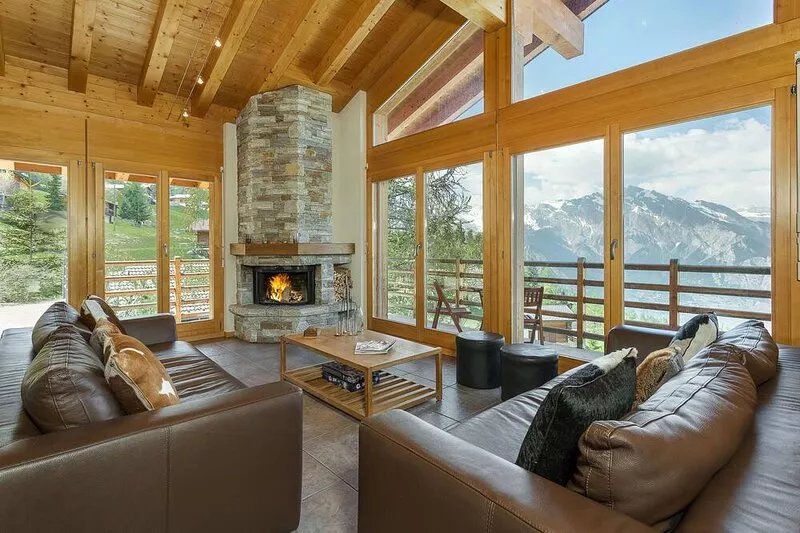 Chalet Kudu - Jacuzzi - Sauna - Views - La Tzoumaz, 4 Vallees