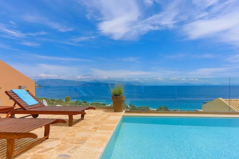 Villa Renata Gold: Fantastic villa located above Barbati Beach, sleeps 4, WiFi