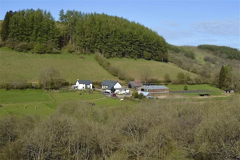 Barn Loft on a Welsh hill farm in the Brecon Beacons