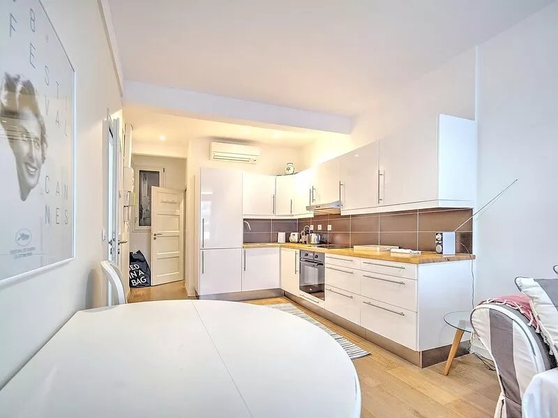 Carré d'Or Cozy 1 BR balcony 2 Pax Croisette Palais 1 mn Olam Properties