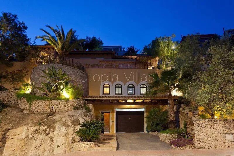 Andalusian style luxury villa with sea vues in Sitges, Barcelona