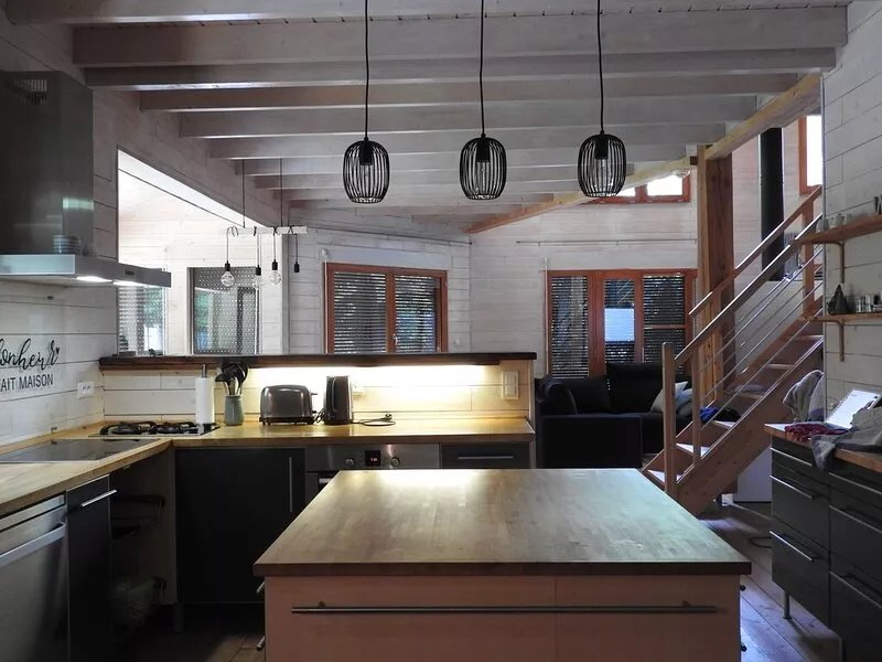Charming villa "Le Bonheur du Bois" with spacious terrace and wooded garden