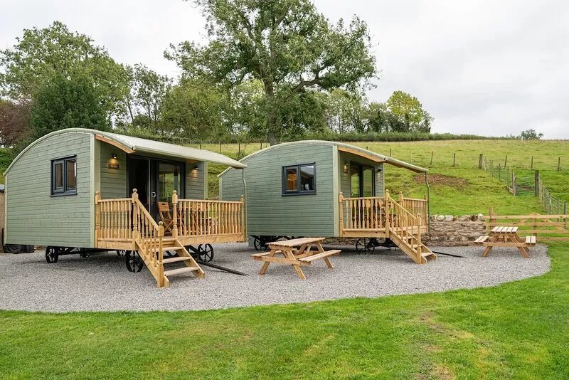 The Elm Shepod - Smardale Mill - Modern cosy glamping pod with amazing views