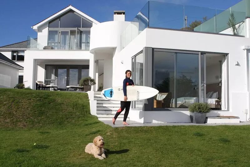 Stunning North Cornwall Beach House, direct beach access, surfing, amazing view