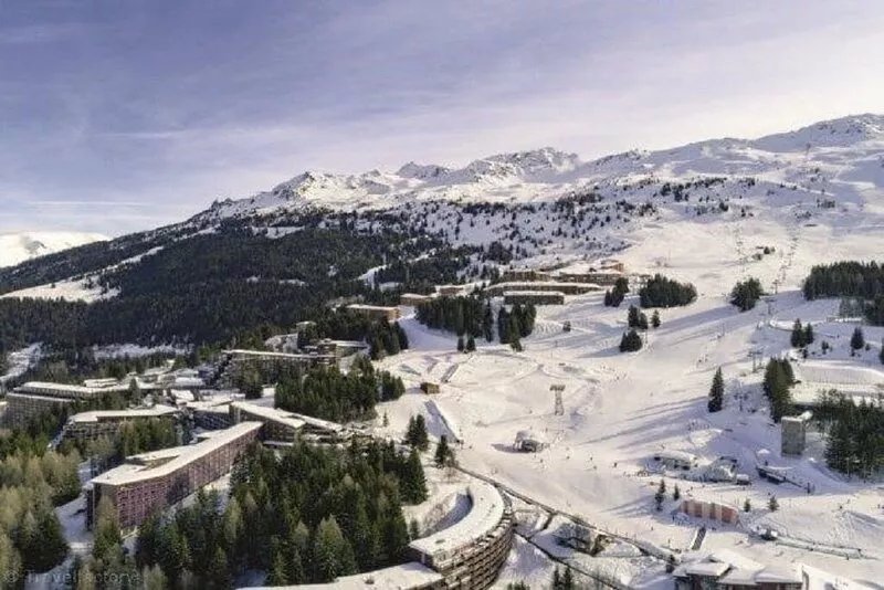 Arc 1800 - Studio with balcony overlooking Montblanc, at the foot of the slopes