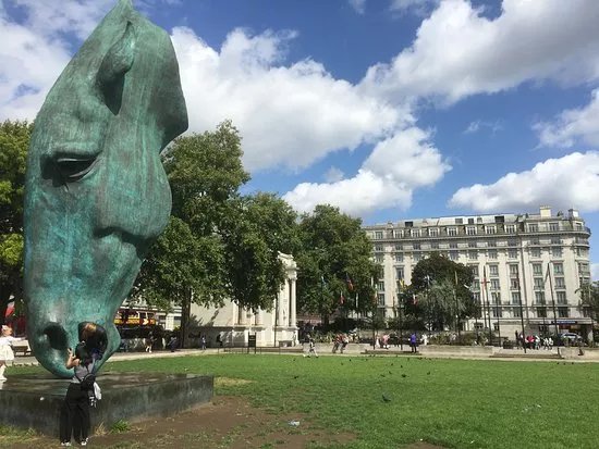 Still Water Horse Head Statue
