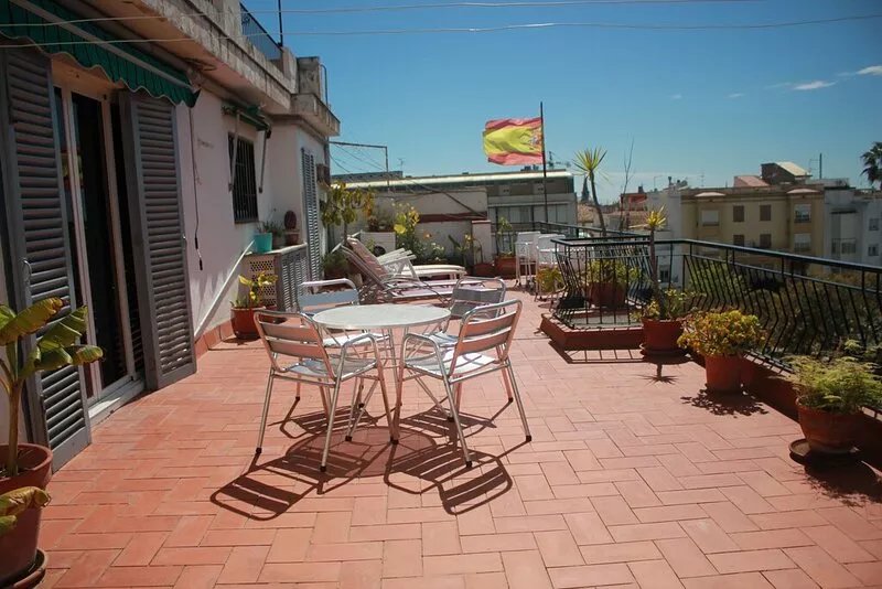 Sitges: Sol Penthouse Wi-Fi, with a large terrace overlooking the sea. From 50