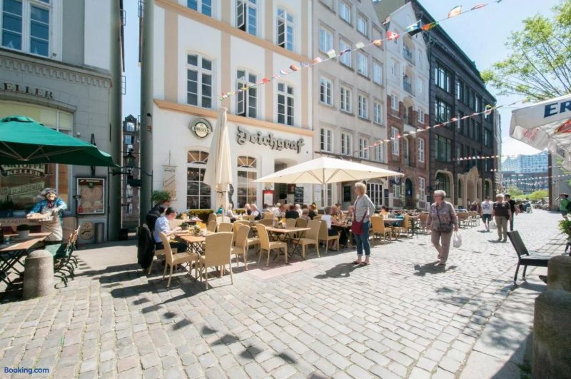 Appartements in der historischen Deichstrasse