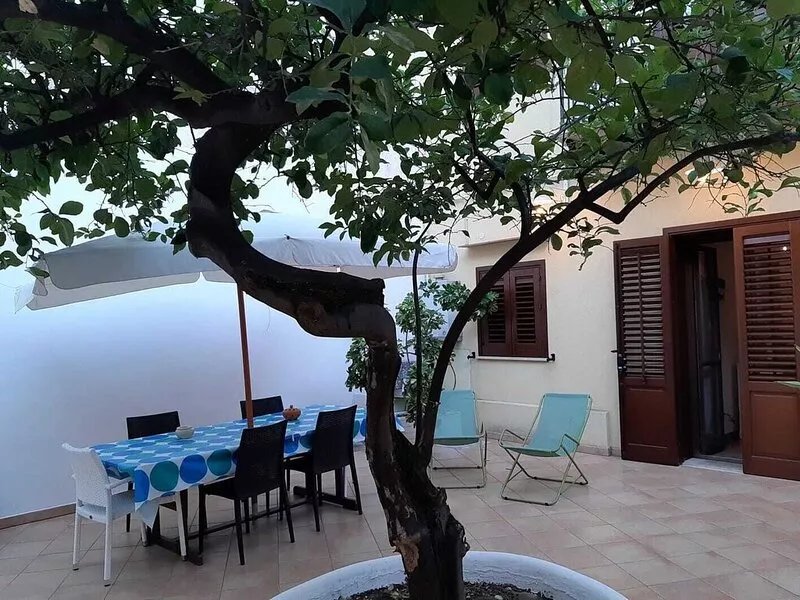 House a stone's throw from the sea with garden