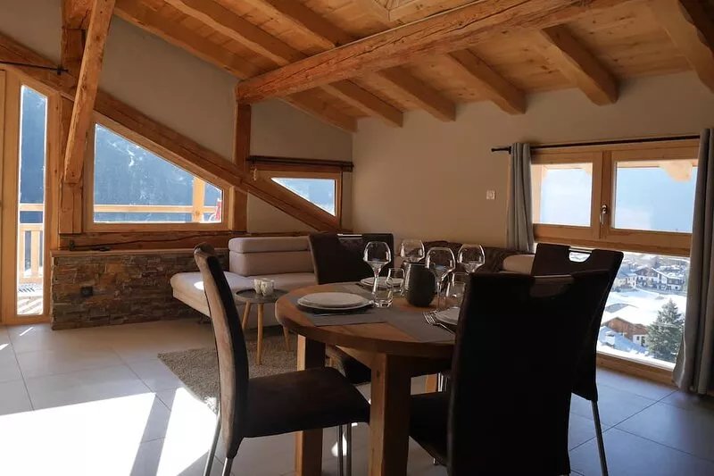 Cozy apartment 4/6 pers 3 rooms LA PLAGNE-CHAMPAGNY