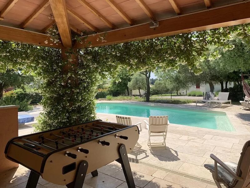 Villa with secure heated pool, beautiful views, near Aix en Provence