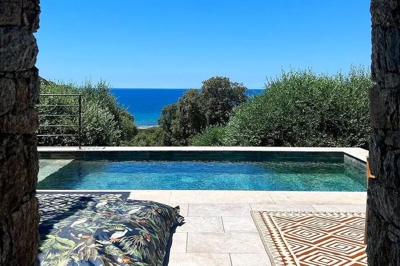 Villa U Lotu avec piscine et vue mer Deluxe Villa