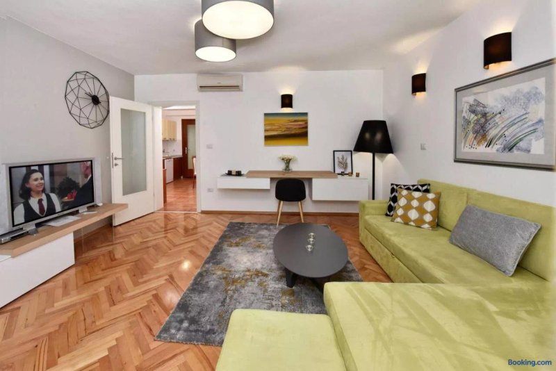 Apartments Sanja in one of favourite part of Porec beach area