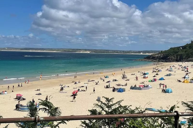 Lovely, Light, Spacious Ground Floor Apartment With Parking In St Ives, Cornwall