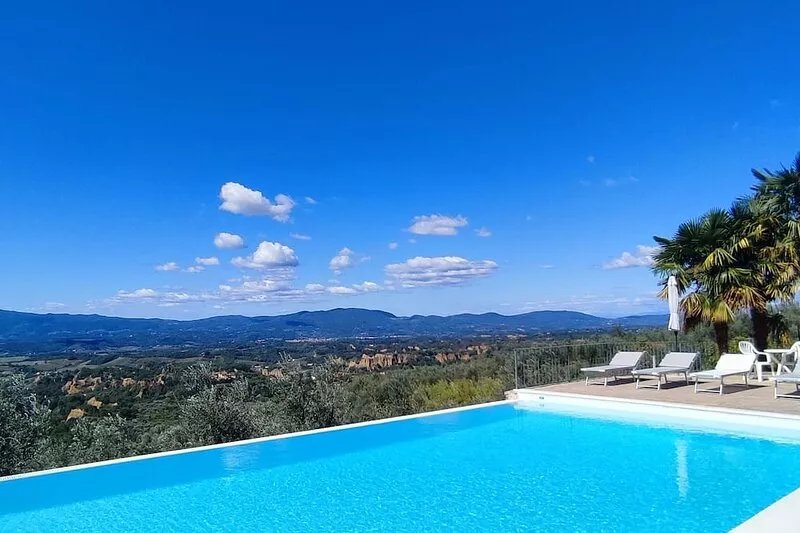 Cafaggio Primo Organic farmhouse con piscina privata, wifi e vista panoramica