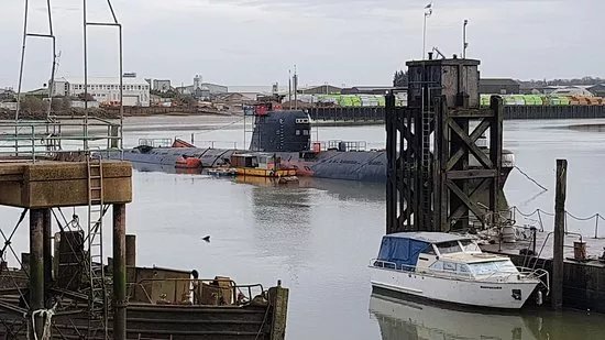 U-475 Black Widow Russian Submarine