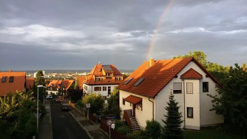 Apartment with a wonderful view of Dresden
