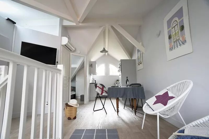 Le Moulleau 50m from the beach T2bis apartment. Between Arcachon and the Dune