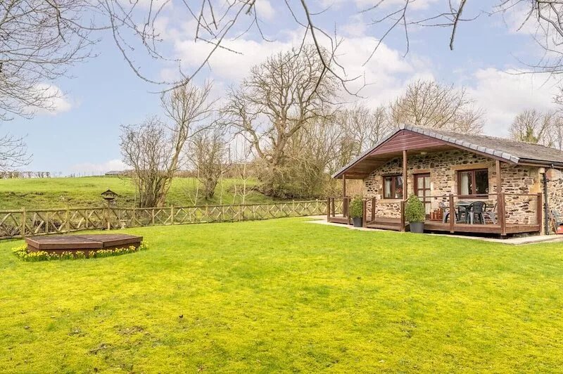 The lodge at Horton Hall Farm