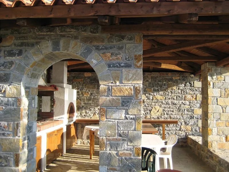 Elegant villa with private beach, pool, barbecue, sauna, jacuzzi and herb garden