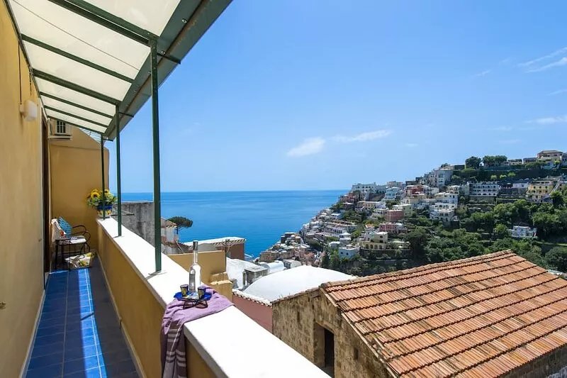 AMORE RENTALS - Casa Barbera A with Sea View and Air Conditioning
