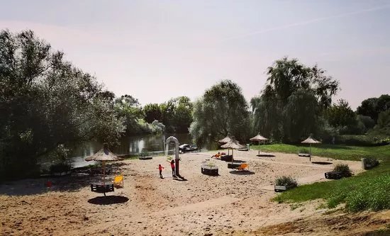 Urban beach in Lubon